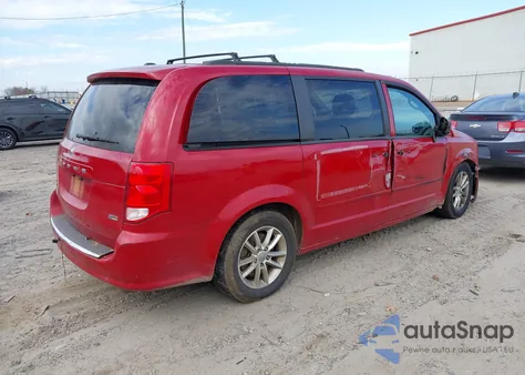 2013 Dodge Grand Caravan Sxt from USA, damaged, VIN 2C4RDGCG6DR718905
